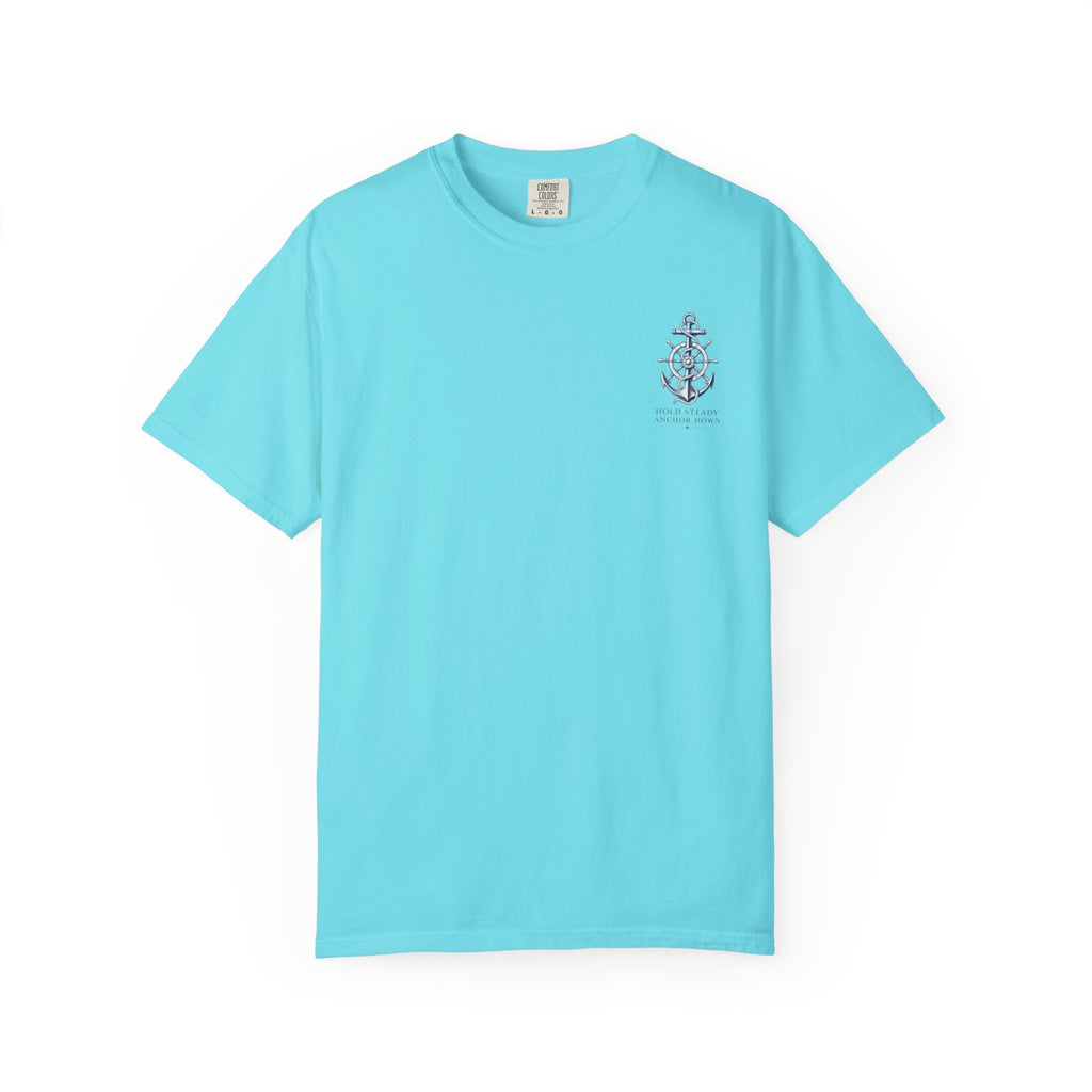 Nautical Anchor -Unisex Garment-Dyed T-shirt