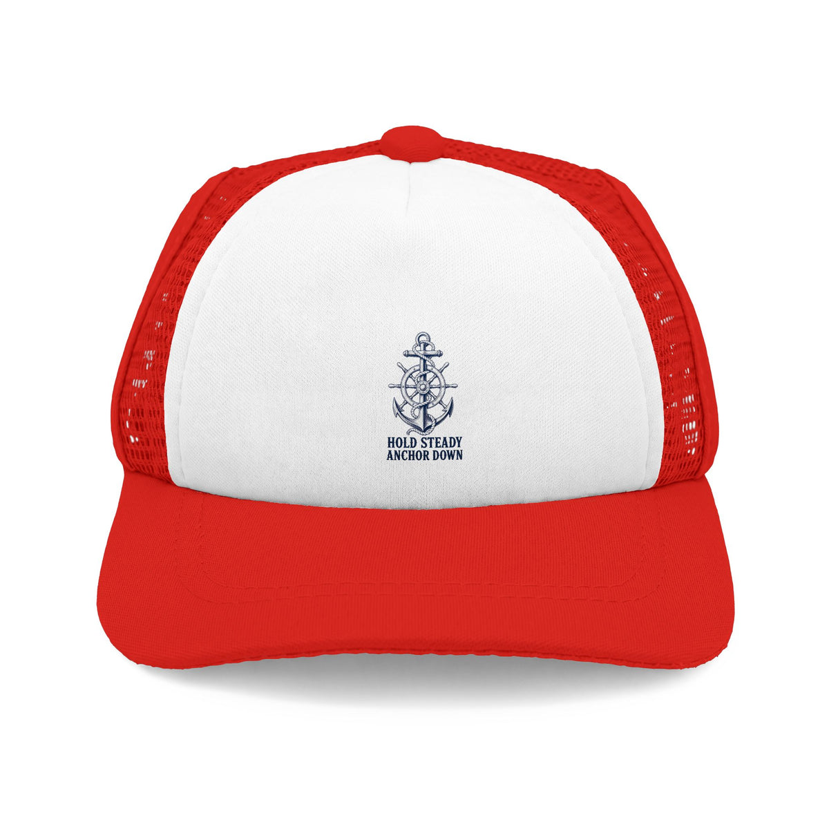 Hold Steady Anchor Down Truckers Hat — Dog Foam Trucker Hat