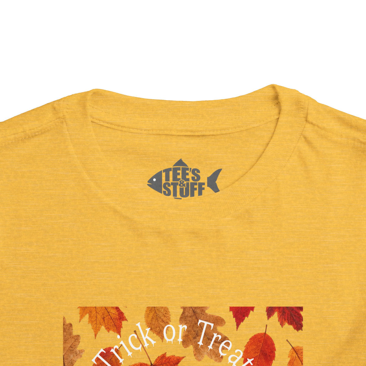 Toddler Fall Leaves Short Sleeve Tee