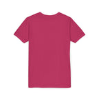 Youth Tee — "When the Praises Go Up, The Blessings Come Down" Kids Christian Shirt
