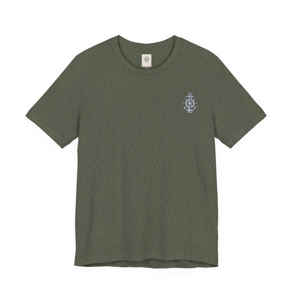 Anchor Graphic Tee — "Hold Steady Anchor Down" Nautical Shirt