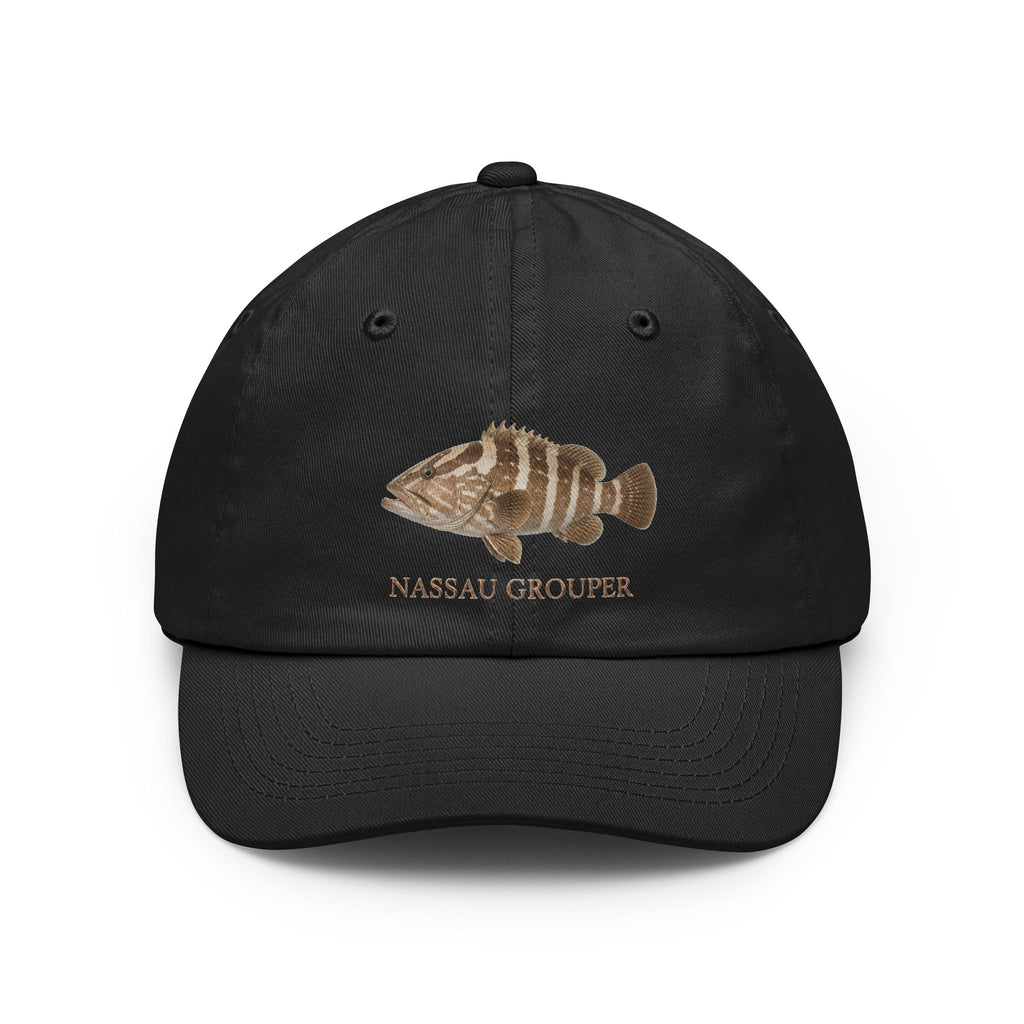 Nassau Grouper Embroidered Dad Hat