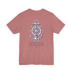 Anchor Graphic Tee — "Hold Steady Anchor Down" Nautical Shirt