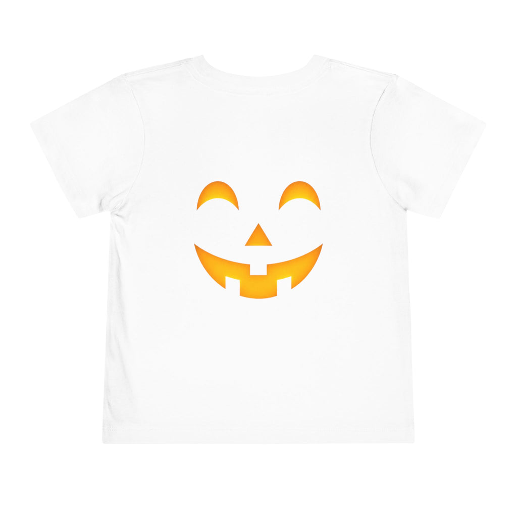 Toddler Halloween Pumpkin and Autumn Leaves Tee