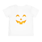 Toddler Halloween Pumpkin and Autumn Leaves Tee