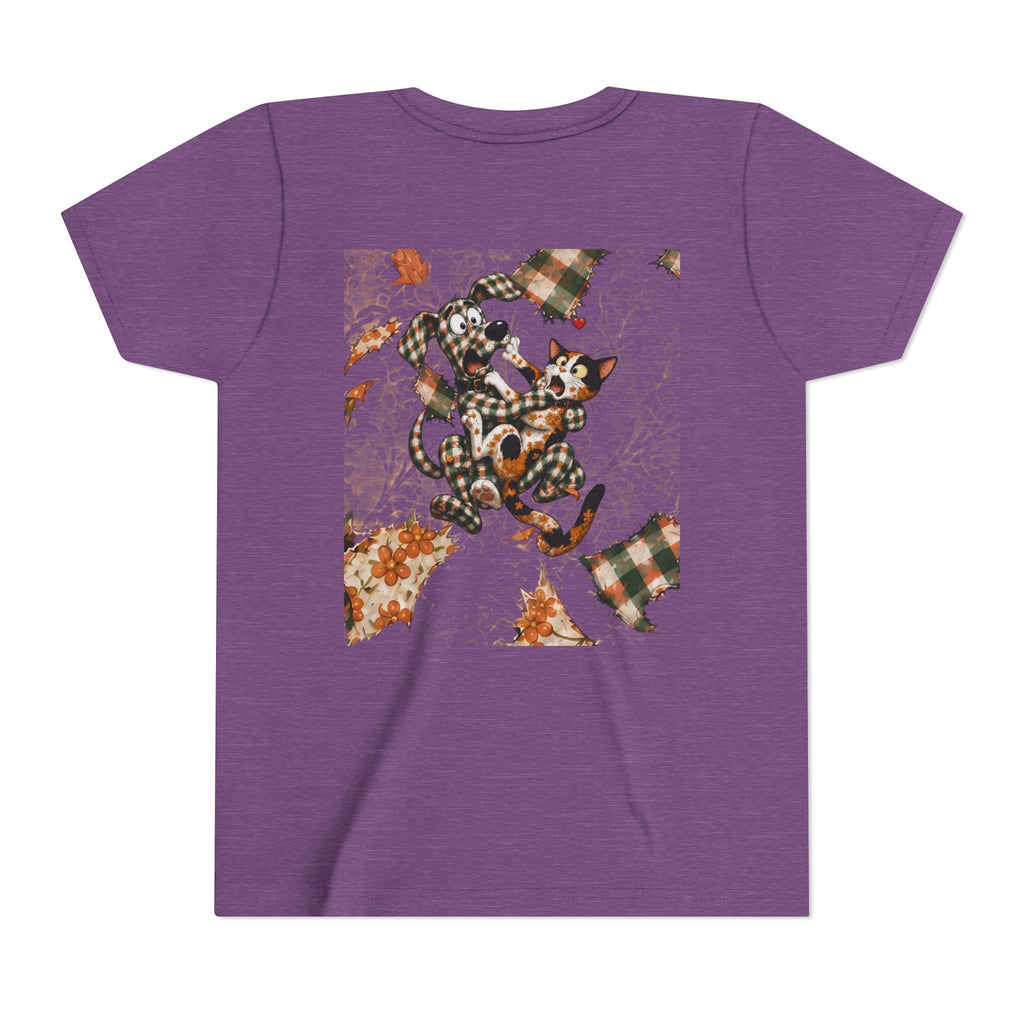 Gingham Dog & Calico Cat Kids Shirt