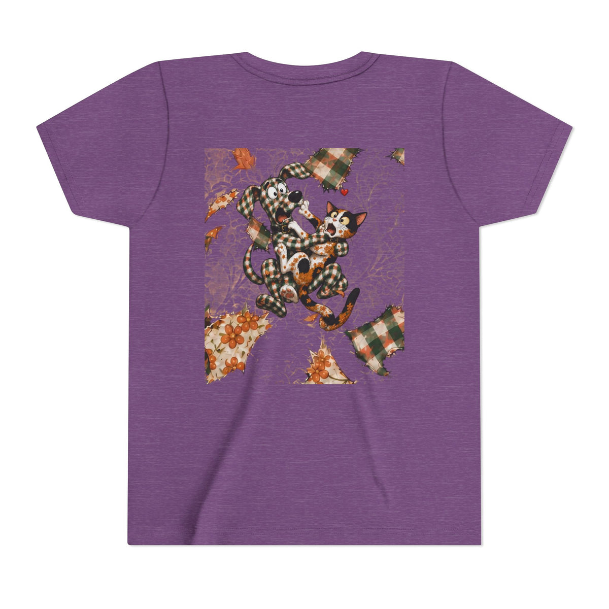 Gingham Dog & Calico Cat Kids Shirt