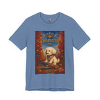Charlotte NC Dog Tee — Cute Pup on Skateboard Patriotic T‑Shirt