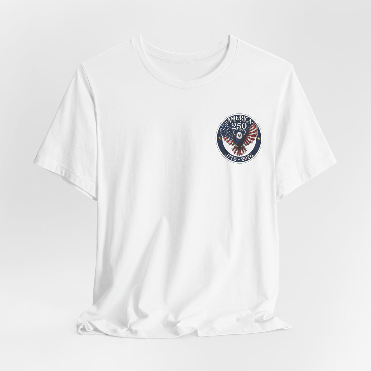 America 250 Eagle T-Shirt – 1776–2026 Bicentennial Celebration Tee