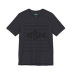 Fish Graphic Tee — 'FISH' Silhouette Fishing Shirt