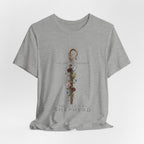 Shepherd Floral Staff T‑Shirt — 'The Lord Is My Shepherd' Faith Tee