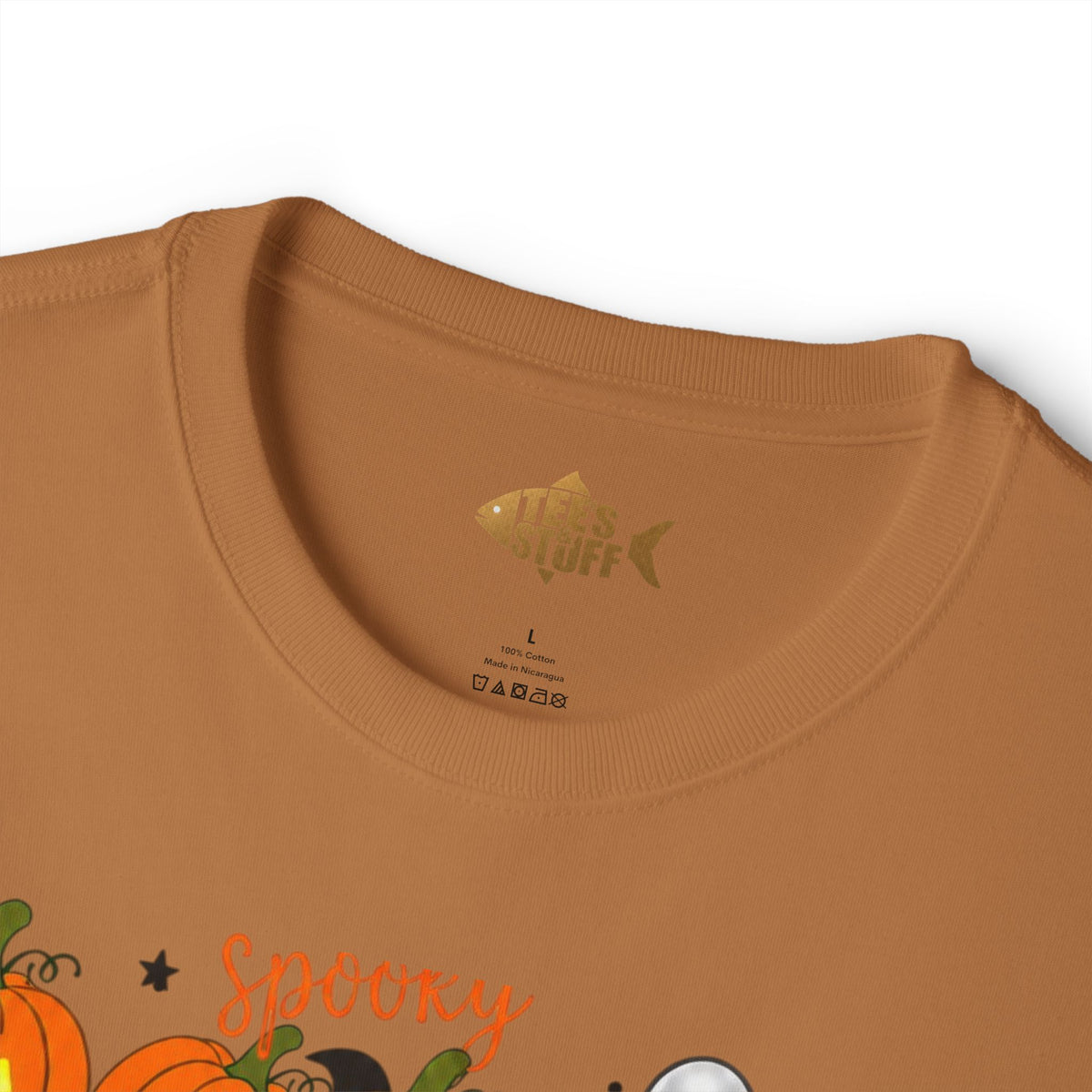Halloween Pumpkins & Ghosts Tee — Spooky Boo, Trick-or-Treat Graphic T-Shirt