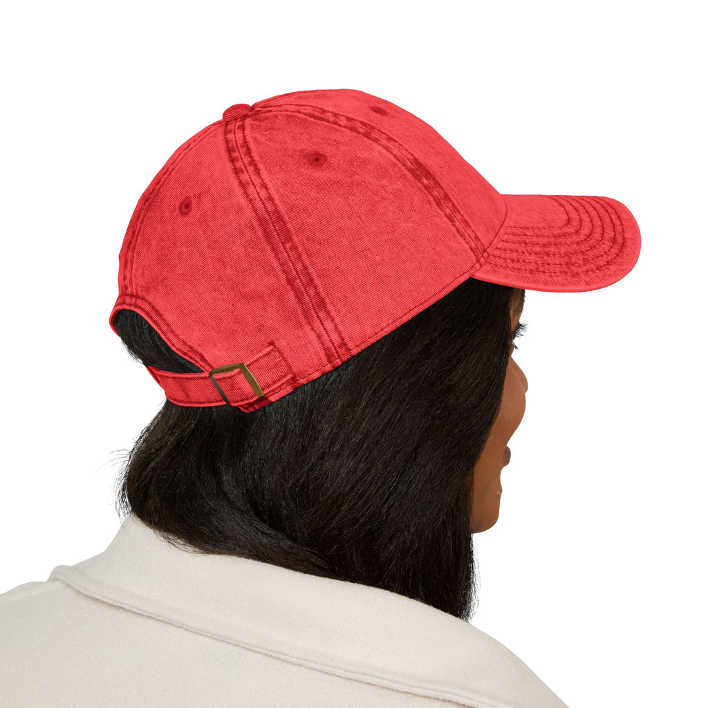 Dog Vintage Cap (Embroidery)