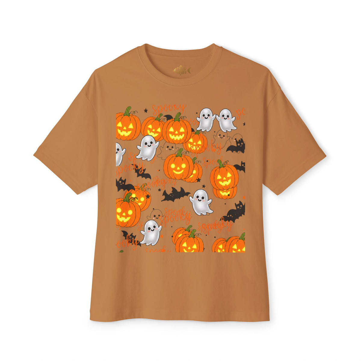 Halloween Pumpkins & Ghosts Tee — Spooky Boo, Trick-or-Treat Graphic T-Shirt