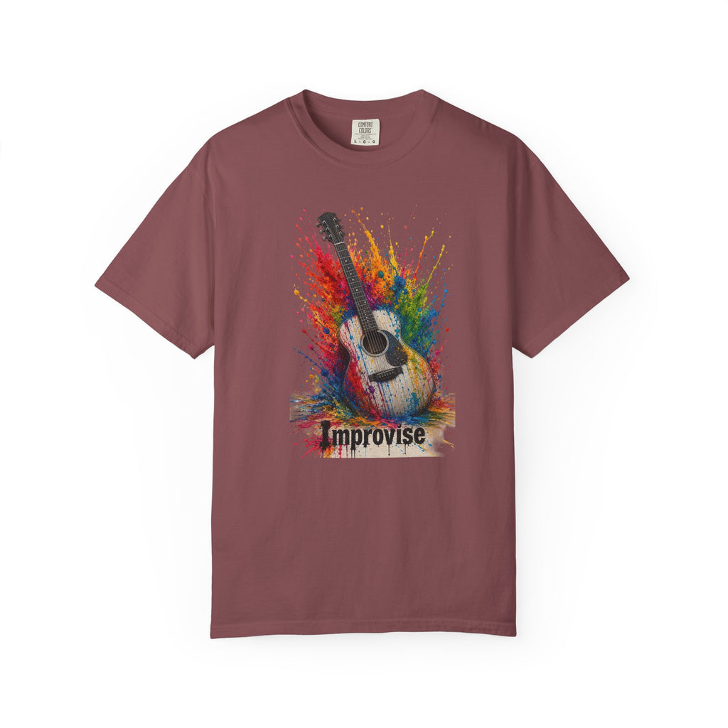 Improvise Guitar Musician T-Shirt