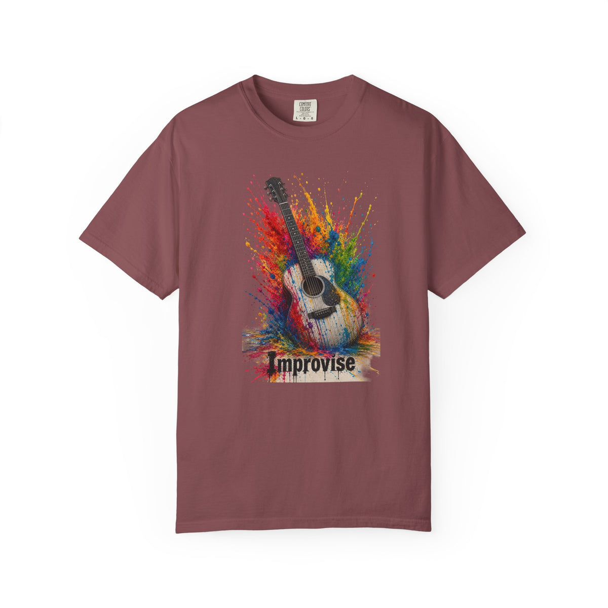 Improvise Guitar Musician T-Shirt