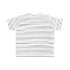 Toddler Tee - 'Boo' Ghost Halloween Striped Shirt