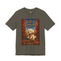 Charlotte NC Dog Tee — Cute Pup on Skateboard Patriotic T‑Shirt