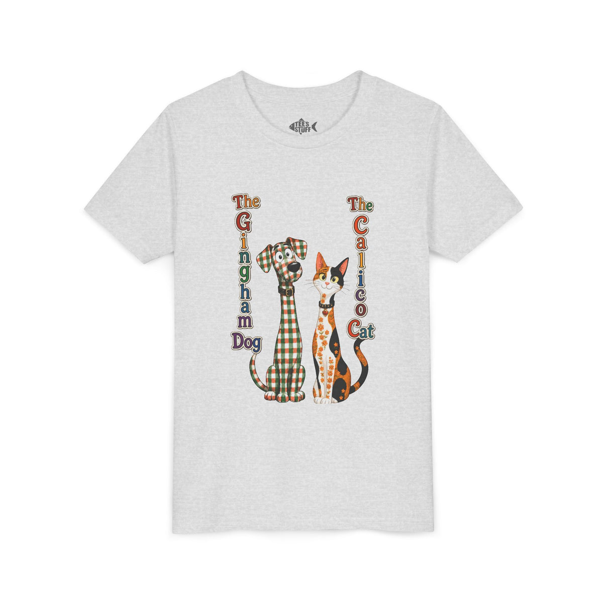 Gingham Dog & Calico Cat Kids Shirt