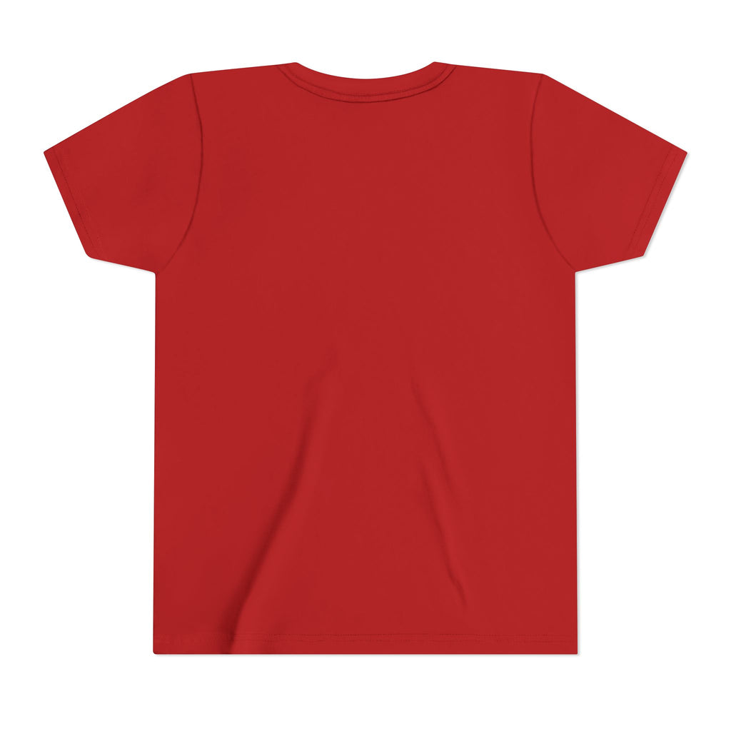 Youth Tee — "When the Praises Go Up, The Blessings Come Down" Kids Christian Shirt