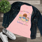 Women's Praise Choir Tee — "When the Praises Go Up, The Blessings Come Down"