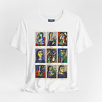 Picasso Portrait Grid T-Shirt | Unisex Art Graphic Tee