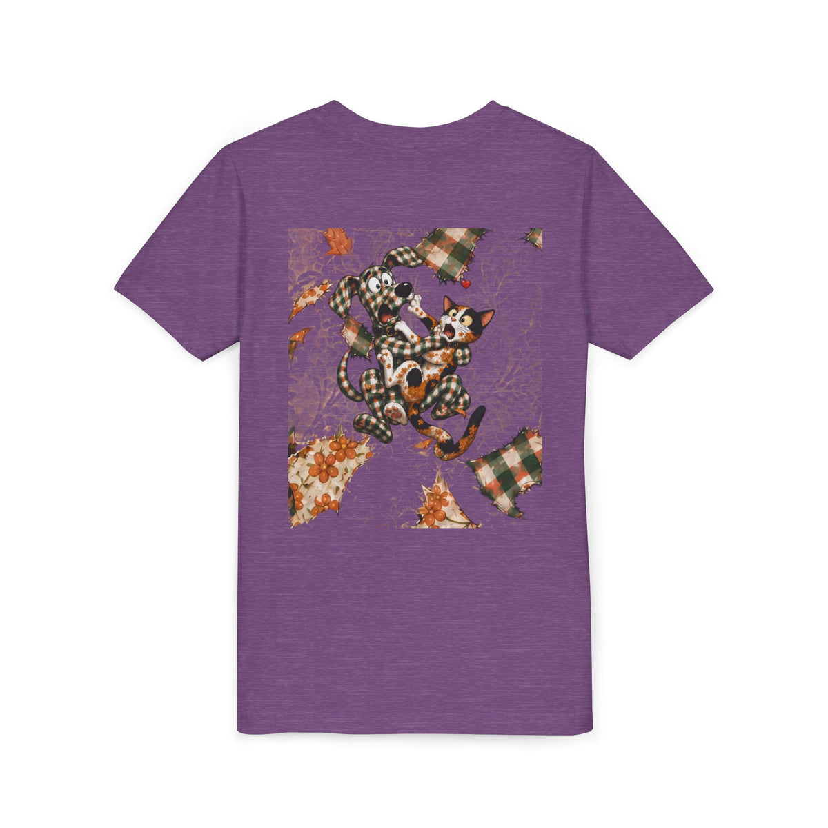 Gingham Dog & Calico Cat Kids Shirt