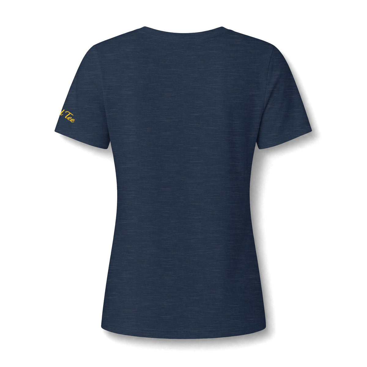 Orange Slice Splash T-Shirt | Citrus Fruit V-Neck Tee