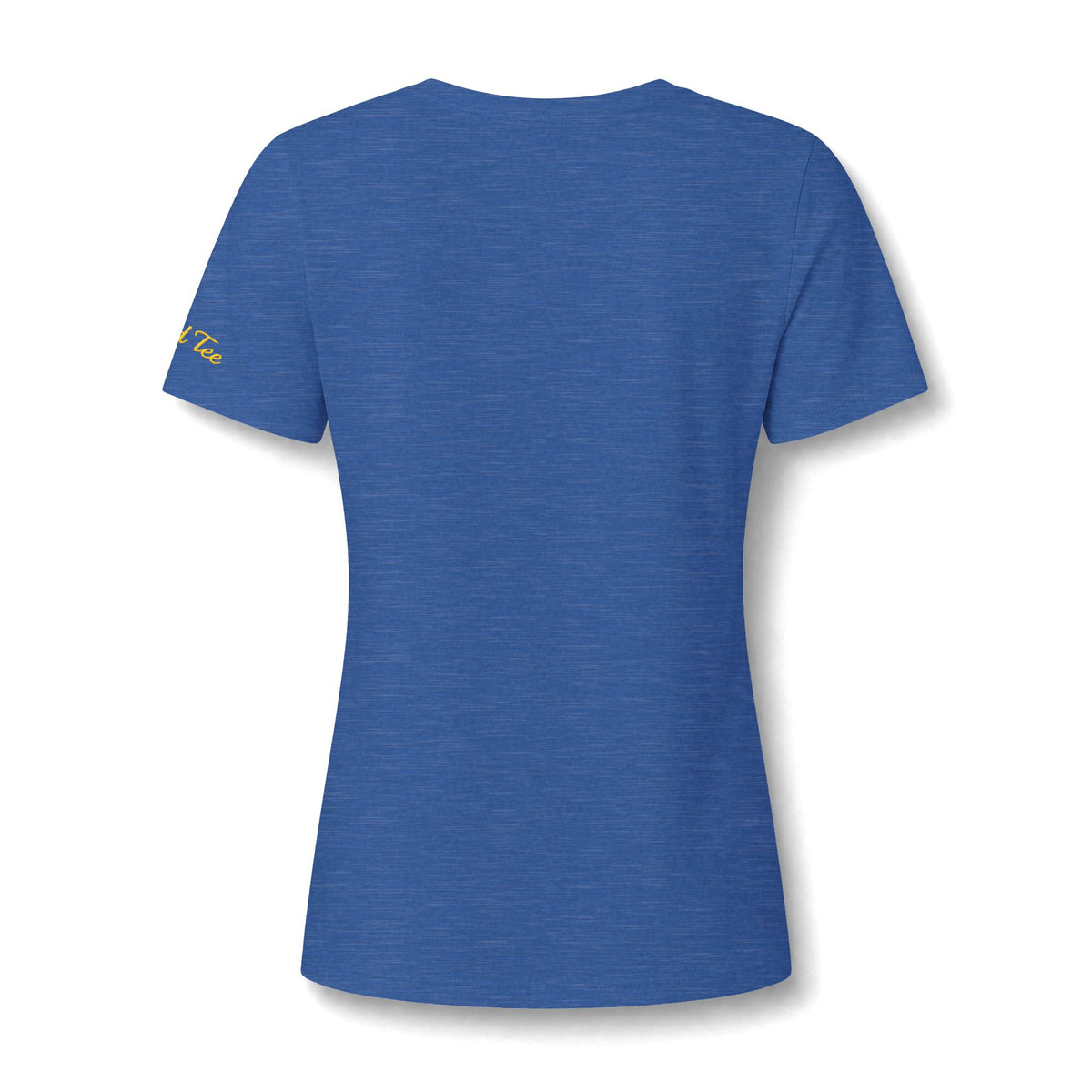 Orange Slice Splash T-Shirt | Citrus Fruit V-Neck Tee