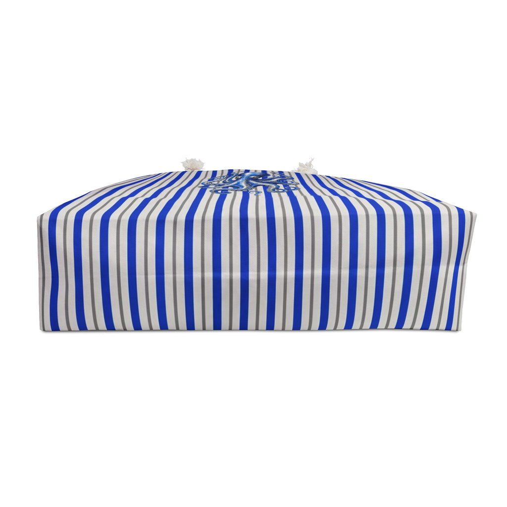 Nautical Octopus Stripe Weekender Bag