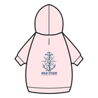 Pet Hoodie — Nautical Anchor "Hold Steady Anchor Down"