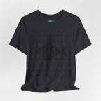 Fish Graphic Tee — 'FISH' Silhouette Fishing Shirt