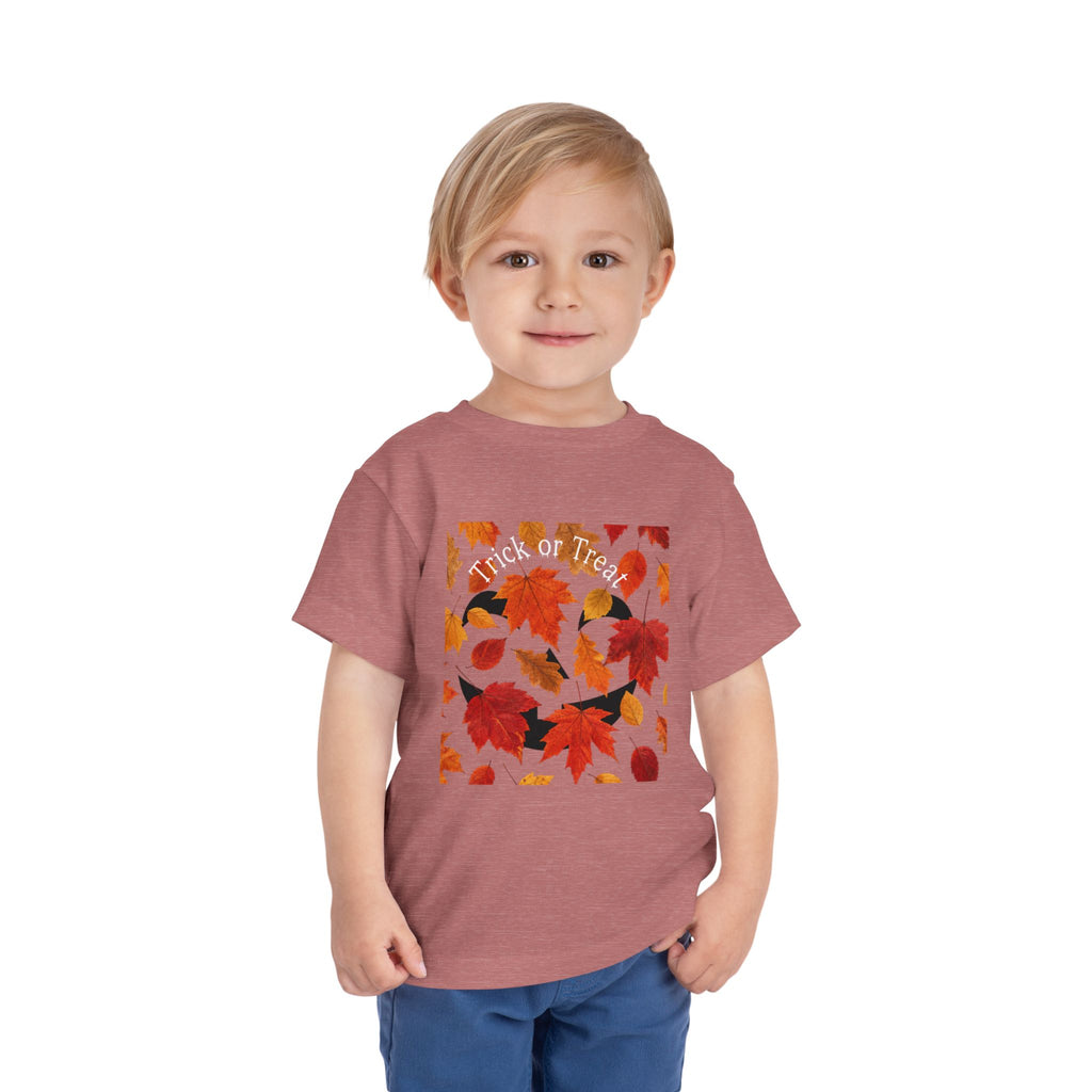 Toddler Fall Leaves Short Sleeve Tee