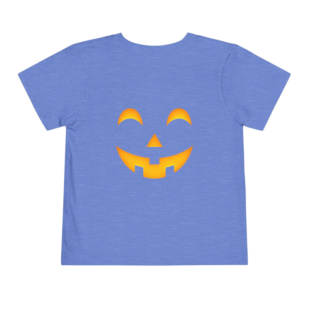 Toddler Halloween Pumpkin and Autumn Leaves Tee