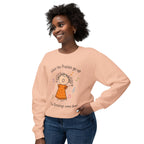 Faith Crewneck Sweatshirt — "When the Praises Go Up, The Blessings Come Down" Cute Choir Design