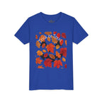 Youth Autumn Falling Leaves Short Sleeve Tee