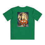 Kids Halloween Trick or Treat T-Shirt — Cute Pumpkin, Ghost & Black Cat Design