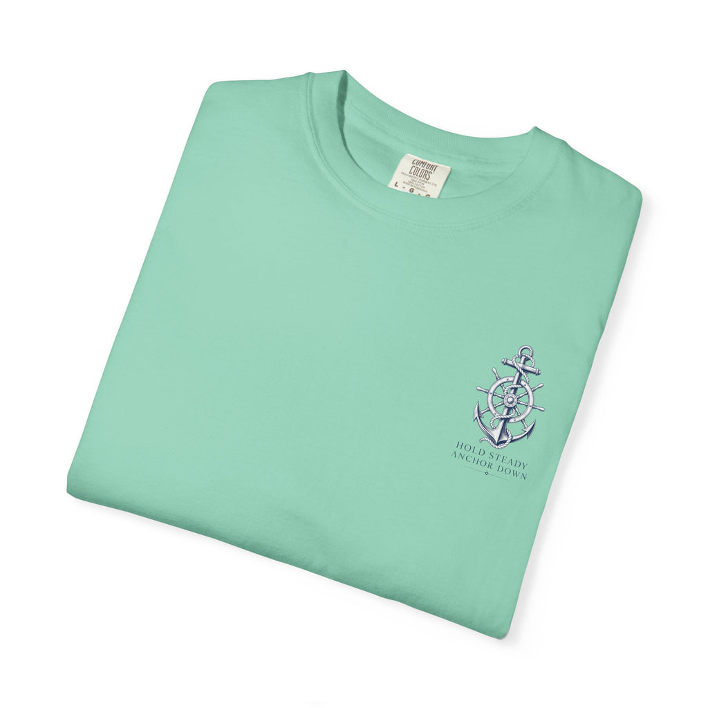 Nautical Anchor -Unisex Garment-Dyed T-shirt