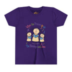 Youth Tee - 'When the Praises Go Up, The Blessings Come Down' Kids Choir Graphic