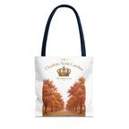 Charlotte North Carolina Autumn Tote Bag — 'The Queen City' Fall Tree Design