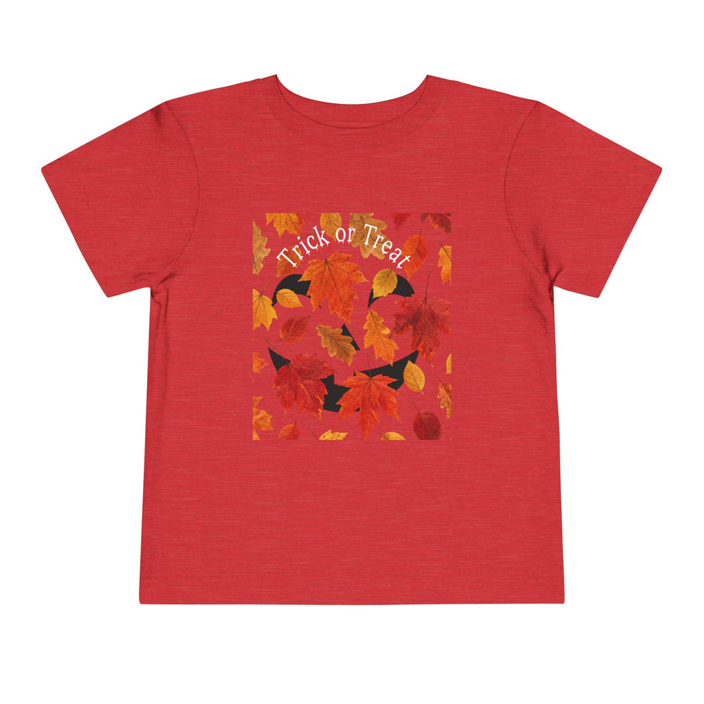 Toddler Fall Leaves Short Sleeve Tee
