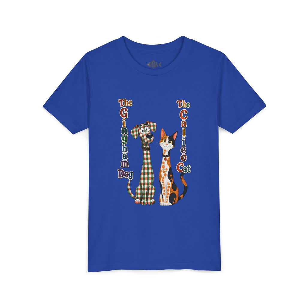 Gingham Dog & Calico Cat Kids Shirt
