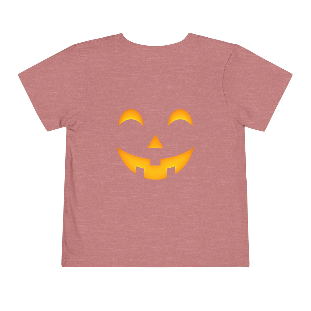 Toddler Halloween Pumpkin and Autumn Leaves Tee
