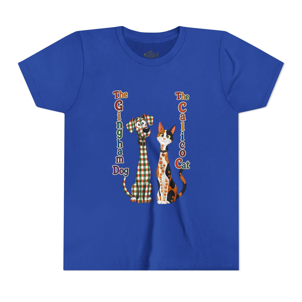 Gingham Dog & Calico Cat Kids Shirt