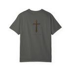 Guardian Angel -Faith- Graphic T‑Shirt — 'Tutus Sum' Cross Tee