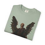 Guardian Angel -Faith- Graphic T‑Shirt — 'Tutus Sum' Cross Tee