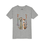 Gingham Dog & Calico Cat Kids Shirt