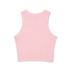 Orange Slice Splash Racer Tank Top | Citrus Fruit Graphic
