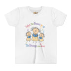 Youth Tee - 'When the Praises Go Up, The Blessings Come Down' Kids Choir Graphic