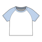 Women's Micro Rib Raglan Baby Tee